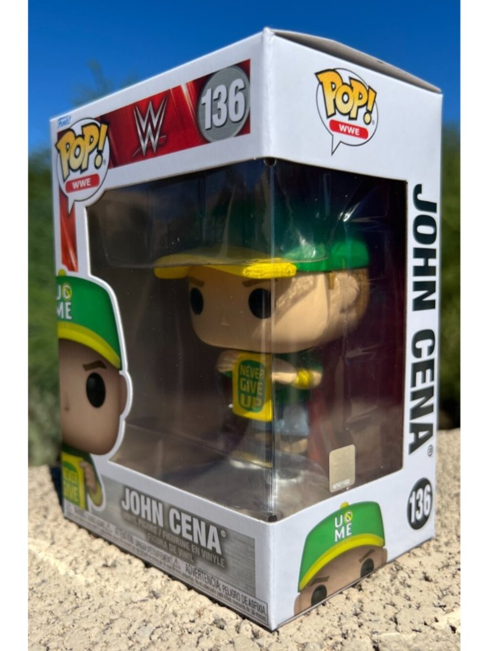Funko Pop WWE - John Cena Never Give Up (#136, NEW)